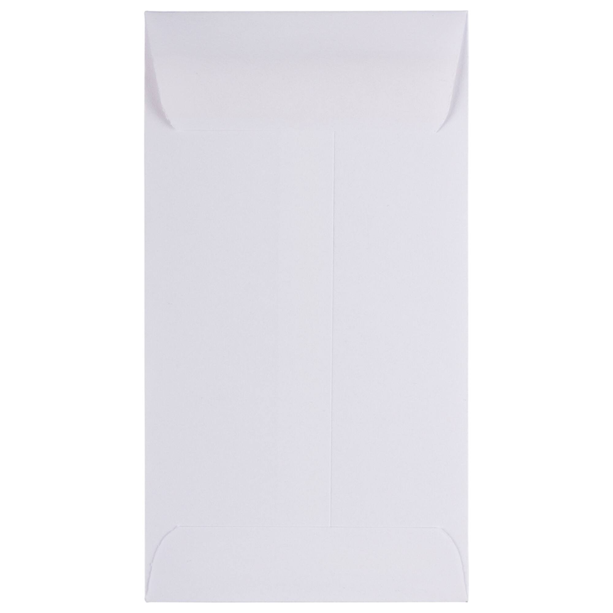 JAM Paper White #5 Coin Envelopes